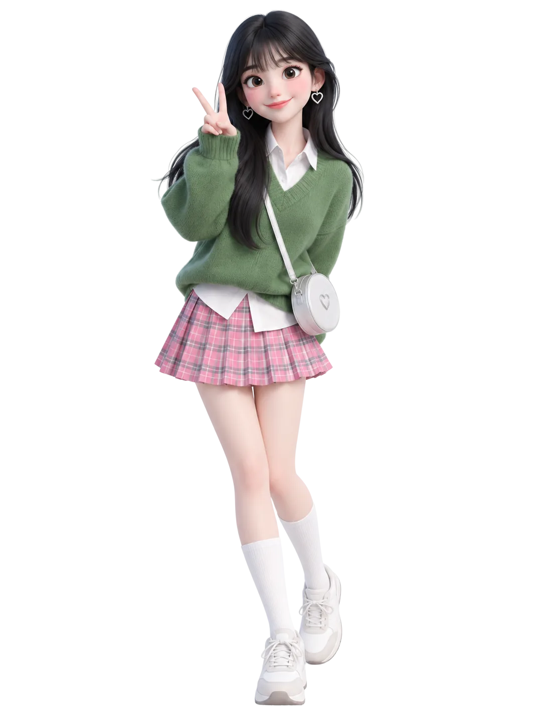 甜美语音角色形象